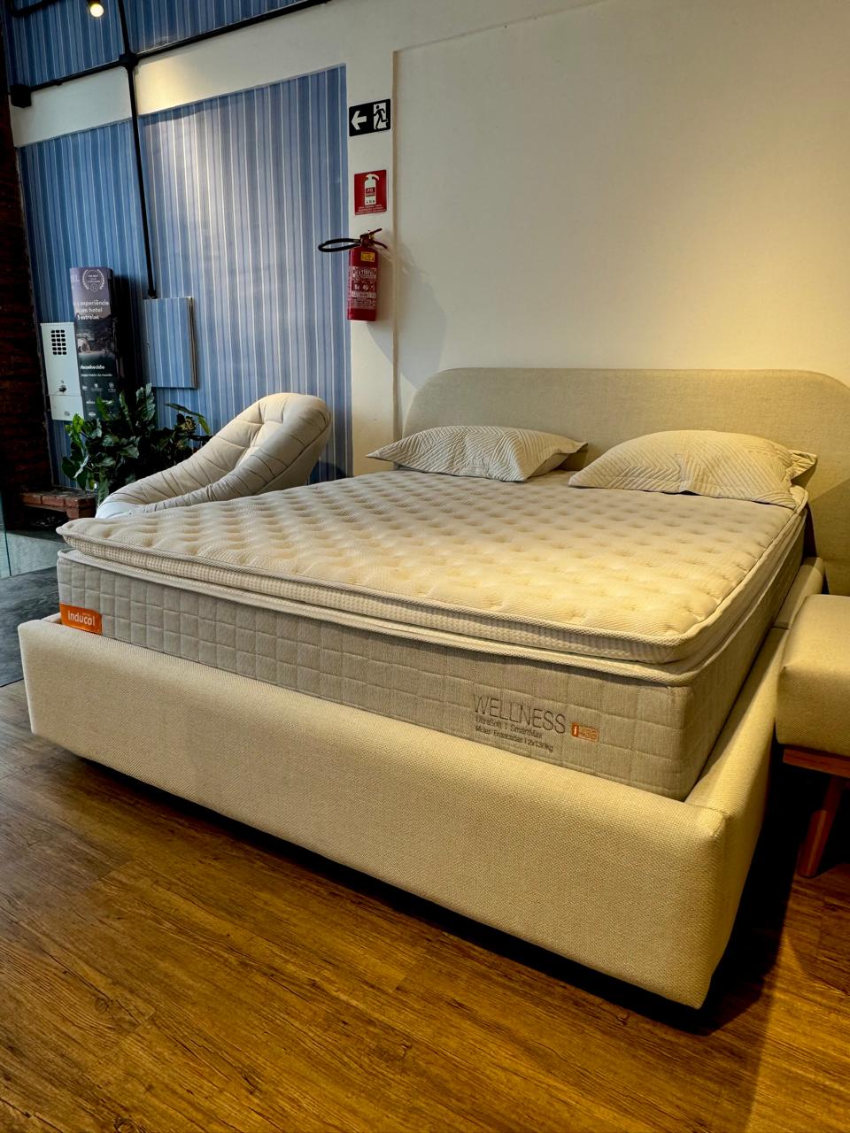 Colchão Wellness Inducol Queen | Molas Ensacadas